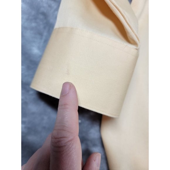 Geoffrey Beene Mens Dress Shirt 15.5 32/33 Wrinkle Free Sateen - Picture 4 of 7